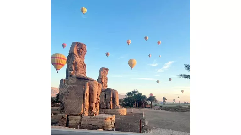 رحلات البالون عبر التاريخ بالأقصر