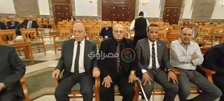 عزاء الدكتور نبيل أحمد حلمي رئيس مكتبة مصر الجديدة