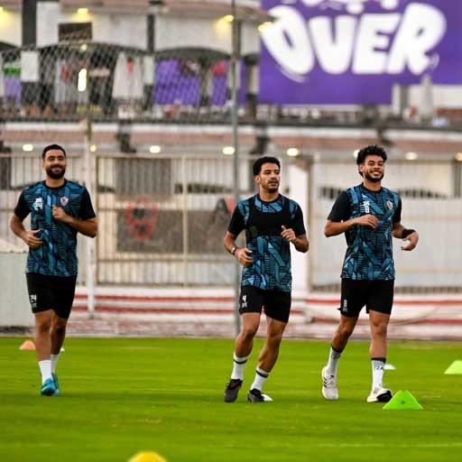 أول تمرين جماعي للزمالك بعد التتويج بالسوبر الإفريقي (1)