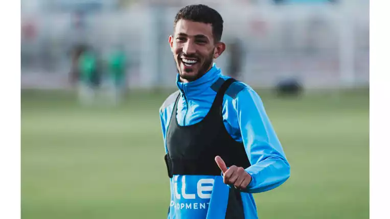 ظهور أحمد فتوح في تدريبات الزمالك