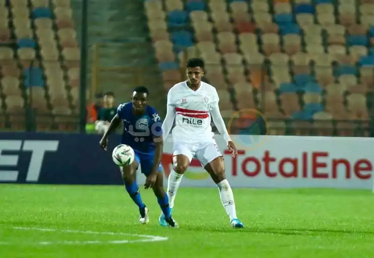 لقطات من مباراة  الزمالك ضد بلاك بولز (15)