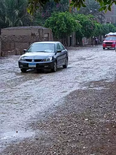 هطول أمطار على أنحاء متفرقة بالمنوفية (1)