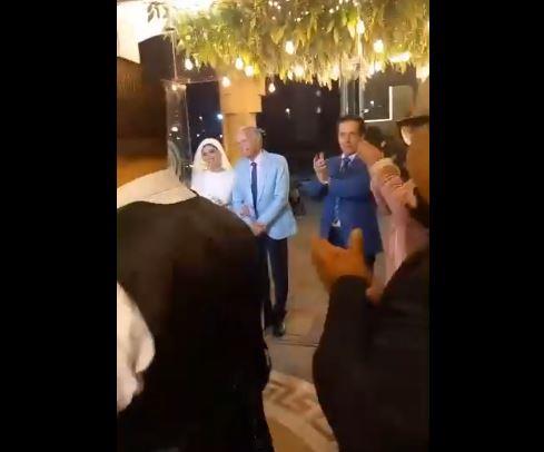 محمود عامر في حفل زفافه