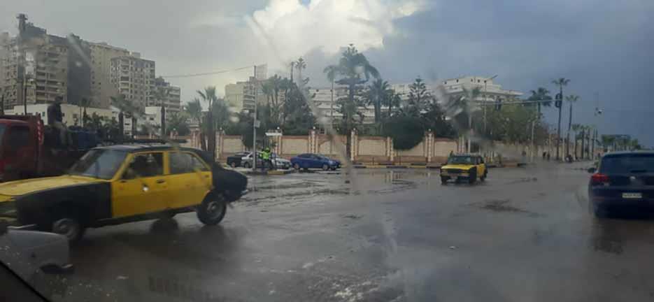 أمطار غزيرة على الإسكندرية (16)