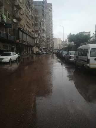 هطول أمطار غزيرة على الإسكندرية (12)