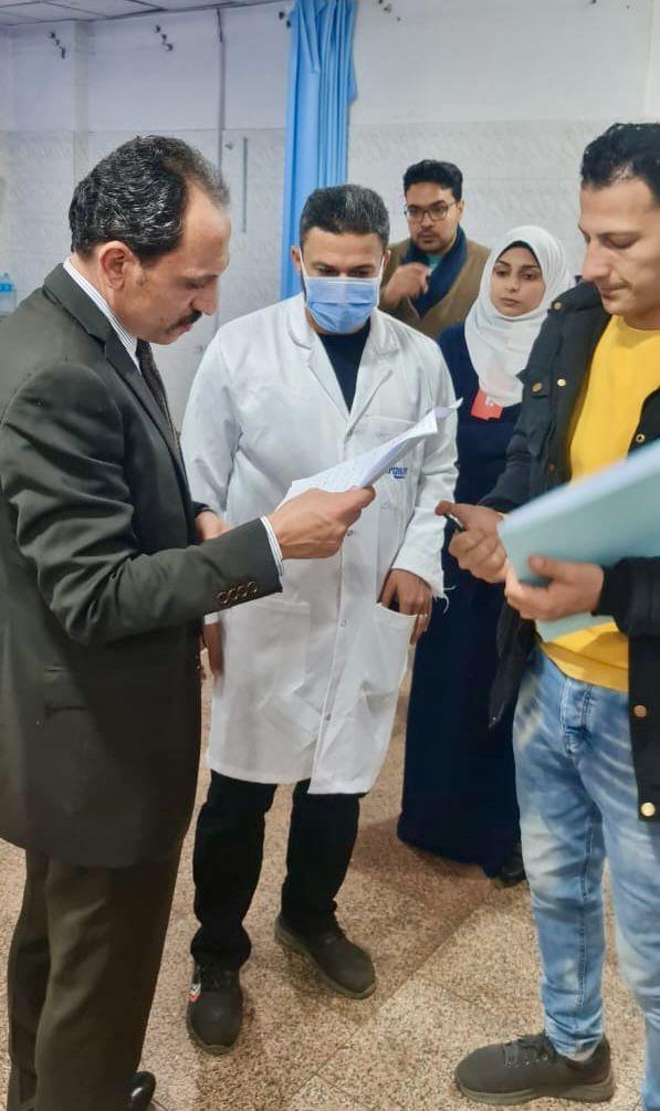 النيابة الإدارية تعاين مخالفات مستشفى قويسنا