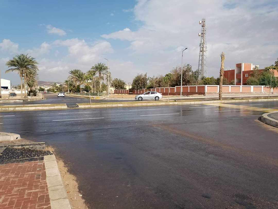 تساقط أمطار خفيفة بمدينة طور سيناء