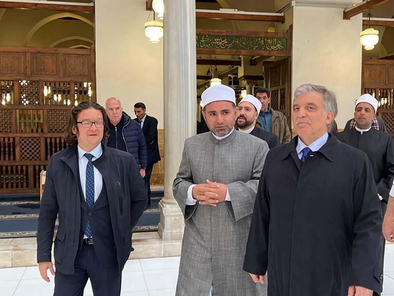 الرئيس التركي السابق عبد الله غول يزور الجامع الأزهر (3)