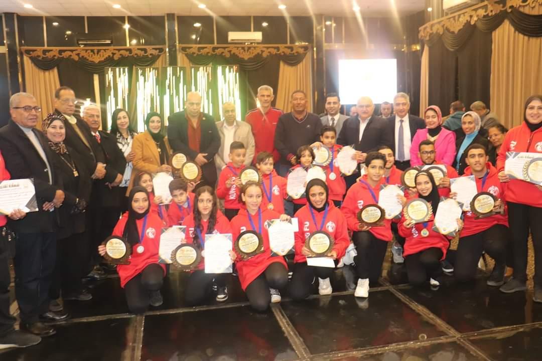 تكريم الحاصلين على بطولات دولية ومحلية في ''الكونغ فو'' ببورسعيد