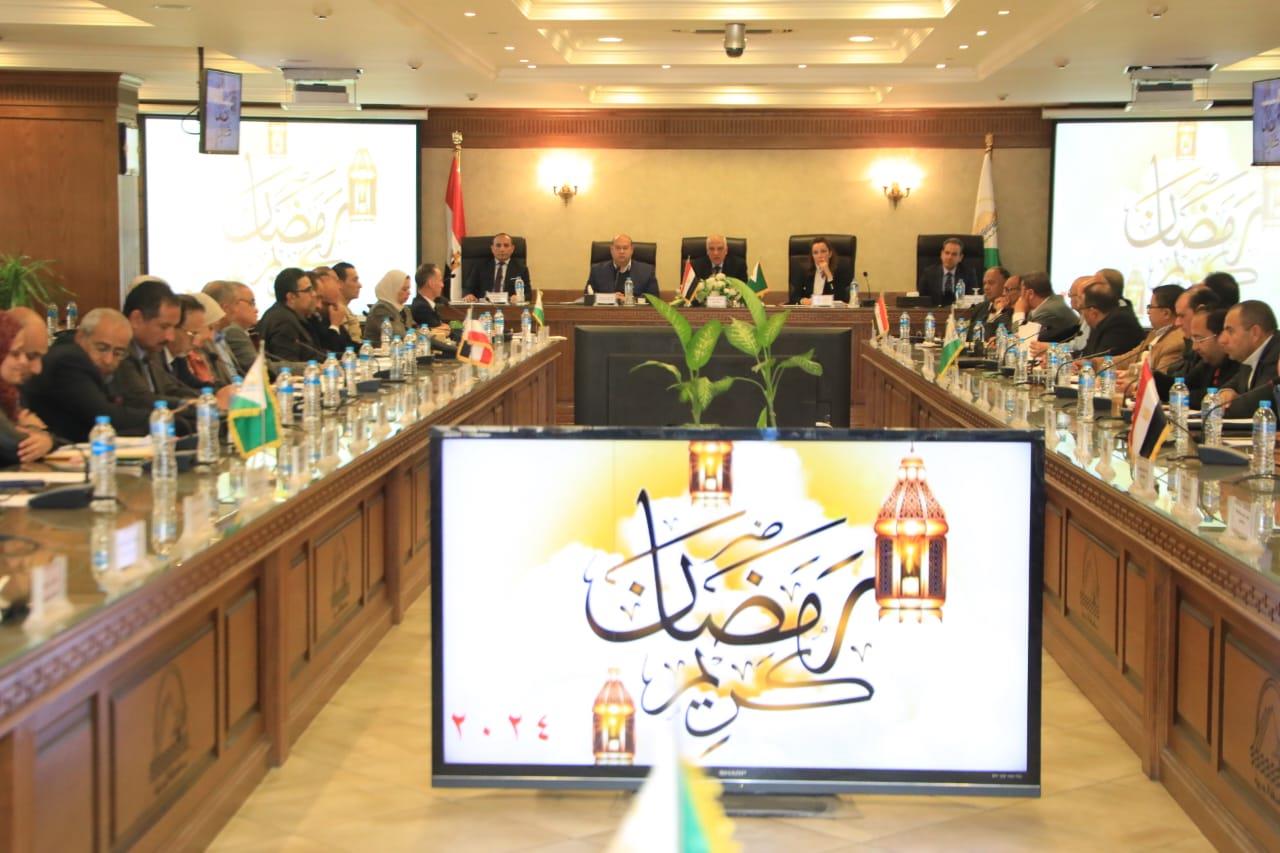إجتماع المجلس التنفيذى لمحافظة الجيزة (1)
