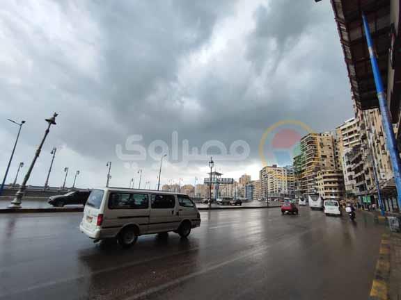 أمطار على الإسكندرية (1)