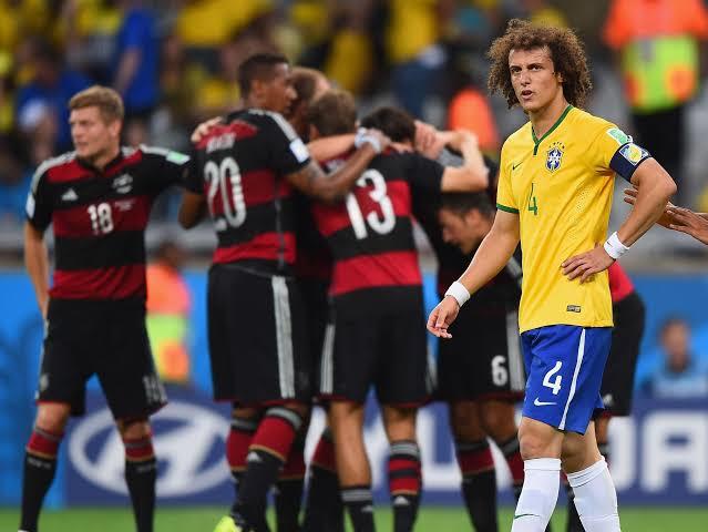 منتخب ألمانيا ضد البرازيل