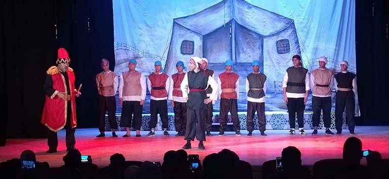 انطلاق العرض المسرحي شهرزاد على مسرح قصر ثقافة روض الفرج  (1)