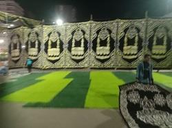 الانتهاء من تجهيزات صلاة عيد الفطر في كفر الشيخ 