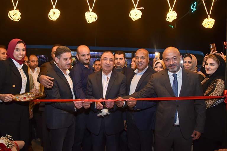 افتتاح أعمال تطوير حديقة مسجد سيدي بشر