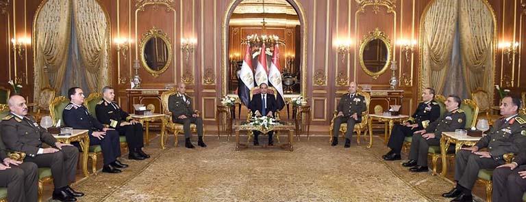 الرئيس السيسى يشهد حفل سحور القوات المسلحة (3)