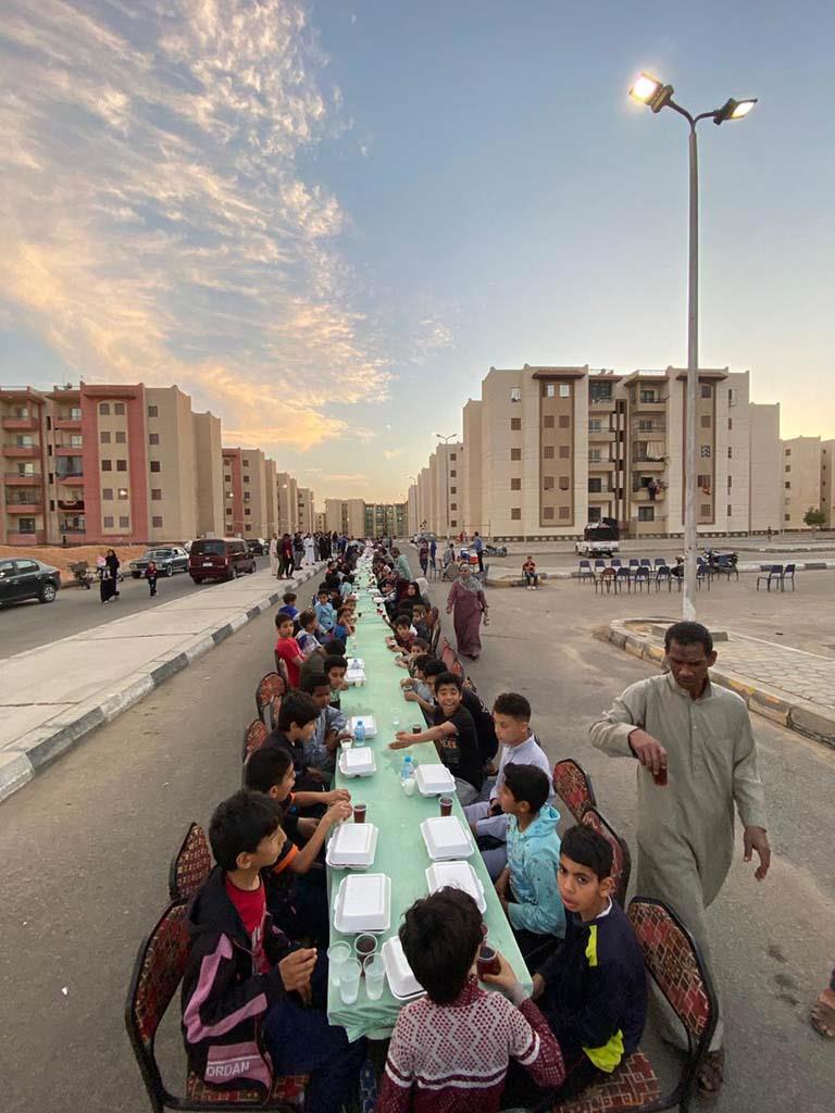 حفل إفطار جماعي لأهالي الحي 31 بالعاشر من رمضان 03