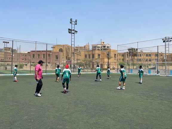 فوز طالبات تعليم الجيزة ببطولة الجمهورية في كرة القدم (1)