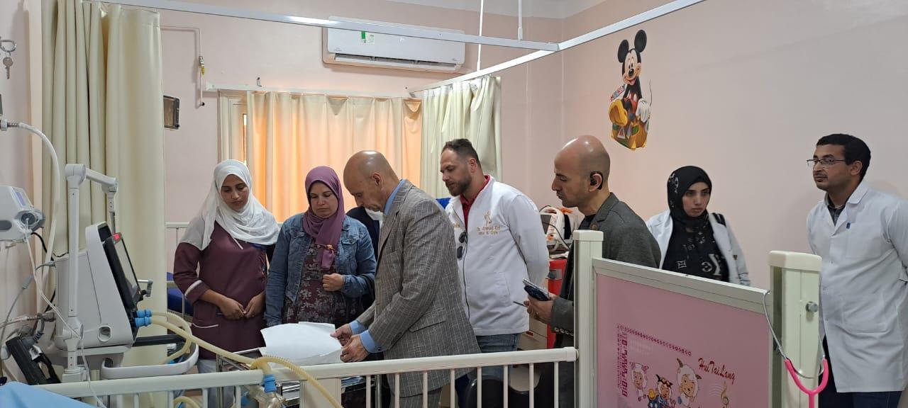جولة وكيل وزارة الصحة في مستشفى منيا القمح المركزي 
