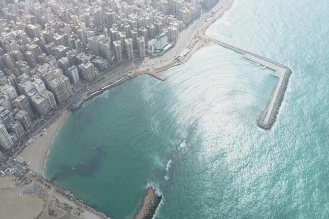مشروع جديد داخل شواطئ الإسكندرية (2)