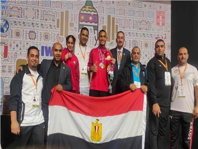 عبدالرحمن حسين متولى يفوز بثلاث ميداليات
