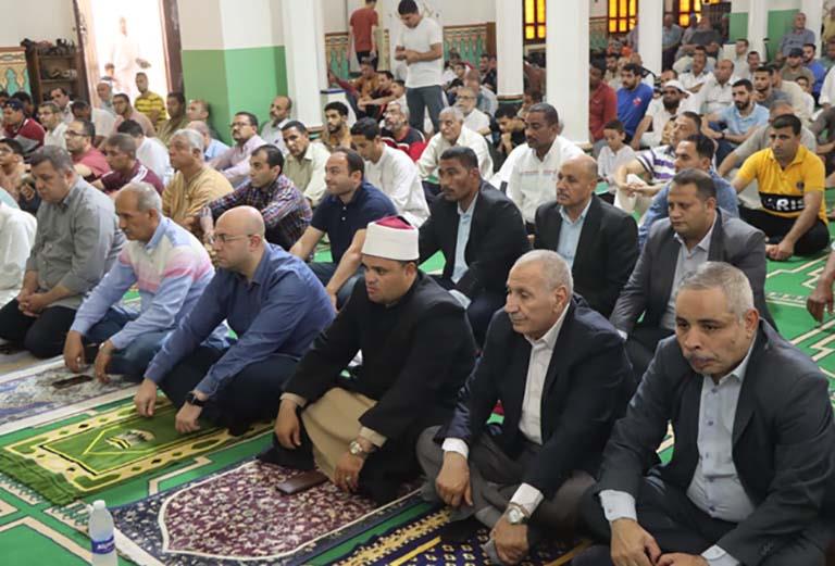 افتتاح مسجد الرحمة الكبير في بني سويف