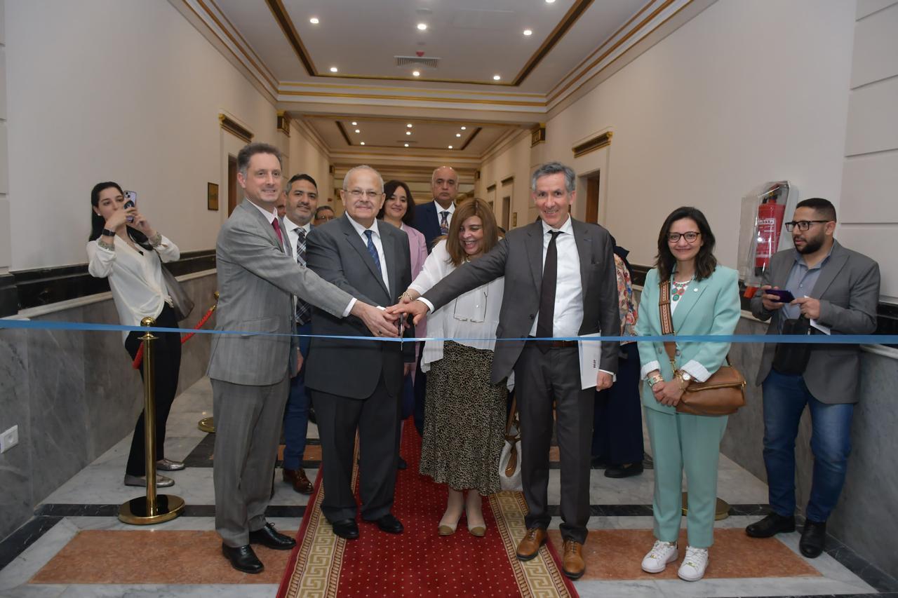 افتتاح المكتب الوطني للوكالة الفرانكفونية بجامعة القاهرة الدولية