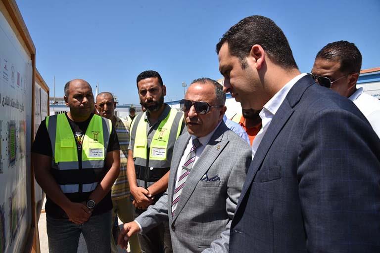 محافظ بورسعيد يوجه بالإسراع في إنشاء ستاد النادي المصري الجديد (1)