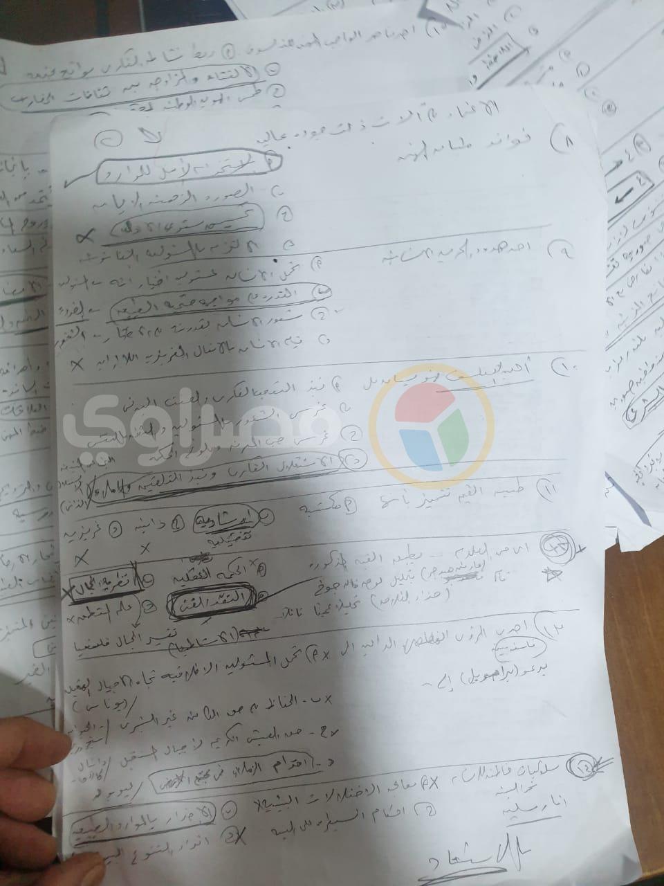 أمتحانات الثانوية العامة