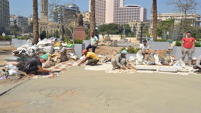 إعادة تشجير ميدان التحرير وخطة كاملة لتطويره