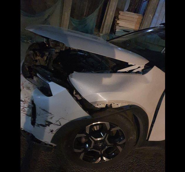 حادث سيارة مدحت شلبي (4)