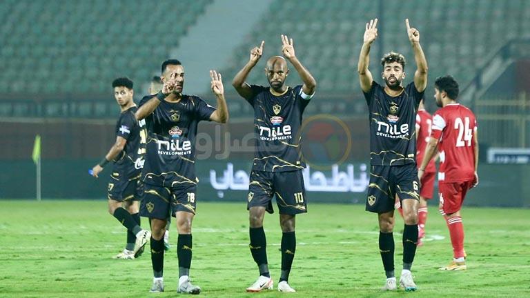 لاعبو الزمالك يدعمون أحمد فتوح