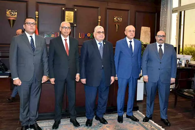 رئيس مجلس الدولة يفتتح فرع توثيق مجمع محاكم مجلس الدولة الجديد بالأقصر
