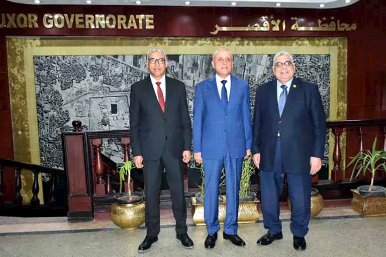 رئيس مجلس الدولة يفتتح فرع توثيق مجمع محاكم مجلس الدولة الجديد بالأقصر