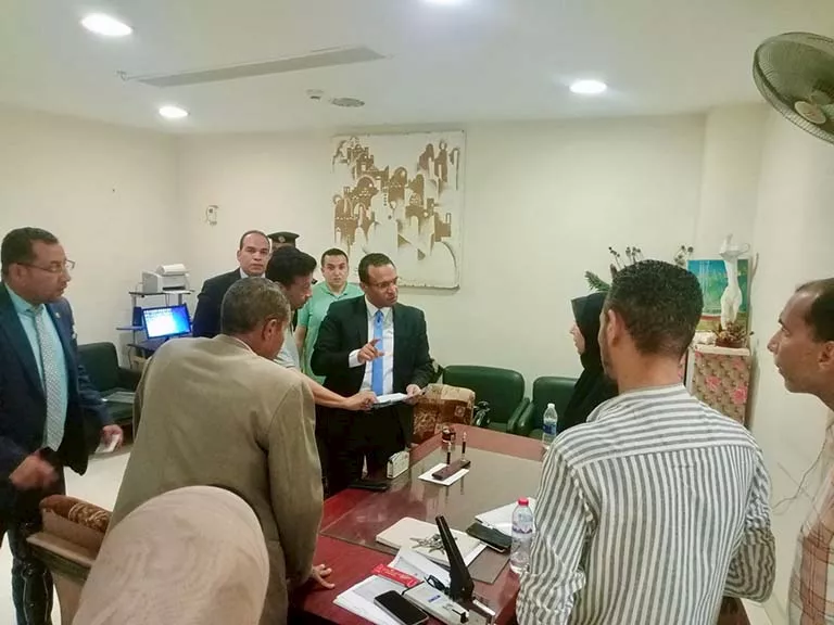 معاينة النيابة لقصر ثقافة الطفل
