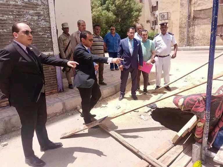 معاينة النيابة لقصر ثقافة الطفل