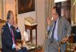 وزير الخارجية يبحث مع برلماني إسباني العلاقات الأو