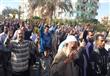 تجمع العشرات من أنصار مرسى أمام مسجد السلام وسط تك