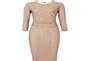 Reiss (Zoe) Fitted Ruched Waist Dress AED895