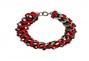 KURT GEIGER Hannah bracelet red & grey