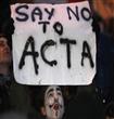 رفض قانون ACTA لمراقبة محتوى الانترنت