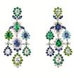 Cher Dior Exquise Emerald earrings                                                                                                                    