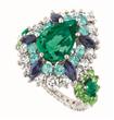 Cher Dior Exquise Emerald ring                                                                                                                        