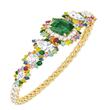 Cher Dior Fascinante Emerald bracelet                                                                                                                 