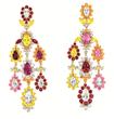 Cher Dior Exquise Ruby earrings                                                                                                                       
