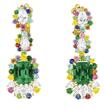 Cher Dior Fascinante Emerald earrings                                                                                                                 