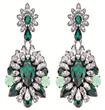 Swarovski by Shourouk Pierced Earrings green                                                                                                          