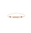 Atlas® bracelet in 18k rose gold with diamonds                                                                                                        