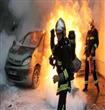 حرق السيارات باحتفالات العام الجديد                                                                                                                   