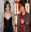 Ellen Page and Justin Bieber                                                                                                                          
